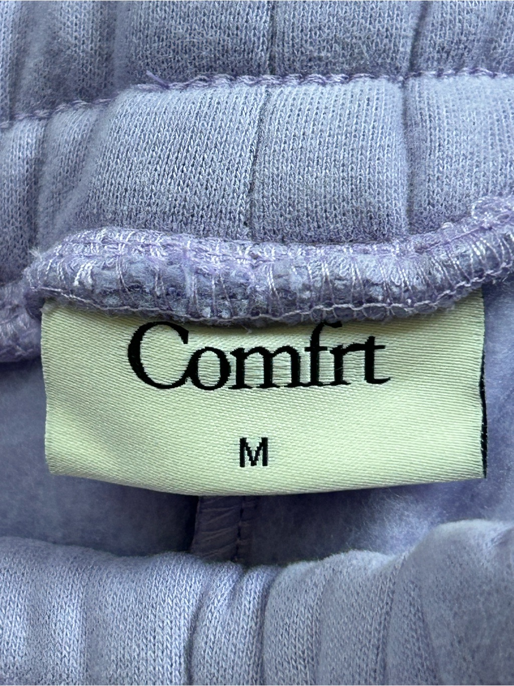 Nwt Comfrt Pastel Sweatpants Lavender Medium M Oversized Cozy Joggers — image 4 of 8